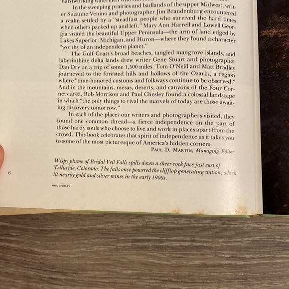 SEND OFFERS Antique National Geographic Hardcover, circa 1983 “Hidden Corners” - Picture 6 of 16